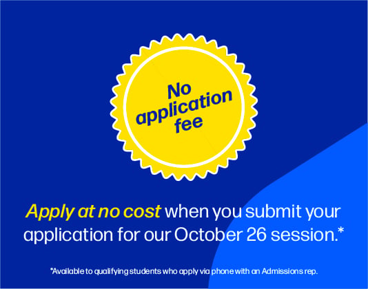 devry application fee waiver graphic