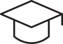 grad cap icon