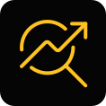 analyze data or information icon