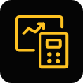 budgeting and forecasting icon