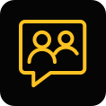 communication and customer relations icon