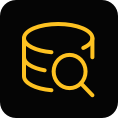 data analysis and decision support icon