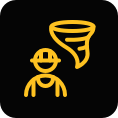 disaster recovery planning icon