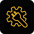 machines and power icon
