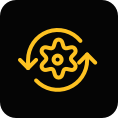 product life cycle management icon