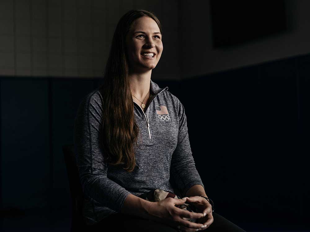 Adeline Gray represents Team DeVry at Rio 2016 Olympics
