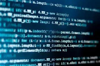 Lines of code on a dark screen during a software testing process.
